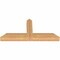 Ekena Millwork Portland Timber Gable Bracket, Western Red Cedar, 36"W x 16"H x 3 1/2"D x 3 1/2"F, 11/12 Pitch GBW036X16X0404POR00SWR - alternate 2